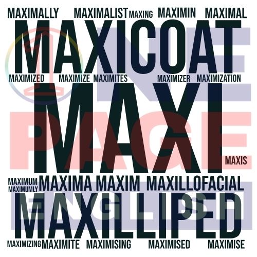 Prefixes Maxi