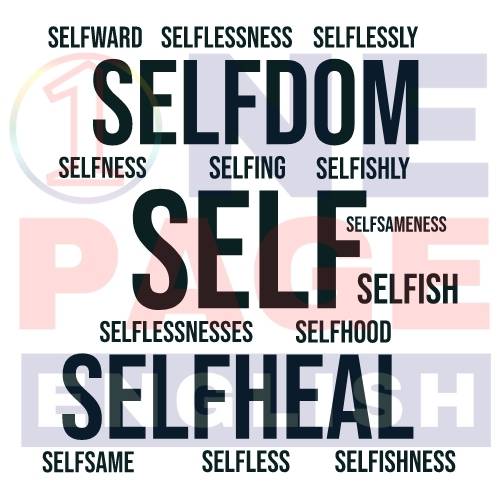 Prefixes Self