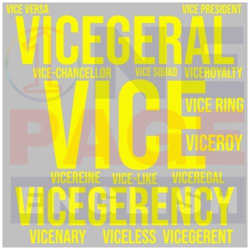 Prefixes Vice