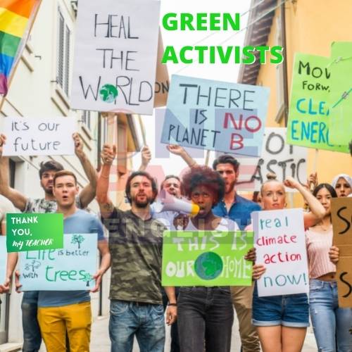 Green activists