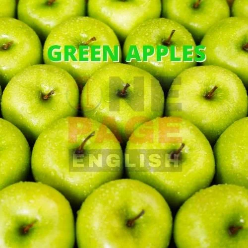 Green apples