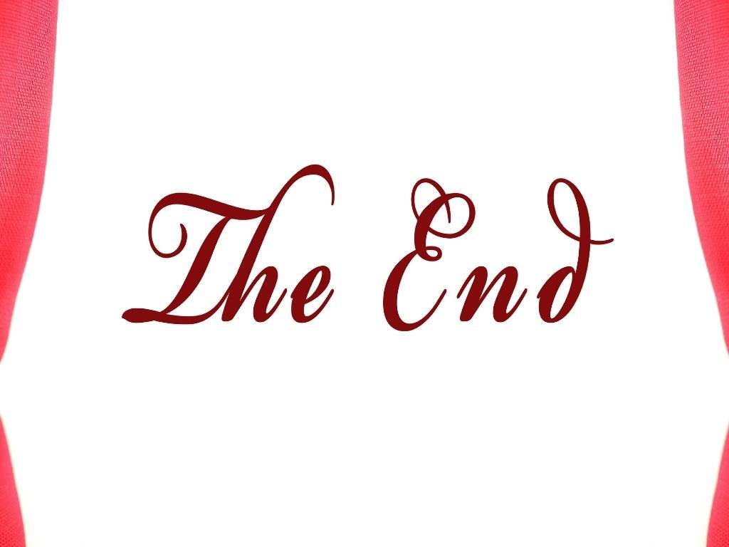 the end - article